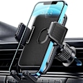 Miniatyrbilde 1 av 5: Biltelefonholder 360 graders roterende bilventilholder for iPhone og Android-smarttelefoner