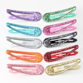 Pikkukuva 4 / 5: Glitter-hiusklipsit - Metalliset hiusklipsit Värikkäät glitterpaljettihiusklipsit Pinnit hiuksiin taaperoille, lapsille ja tytöille