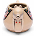 Miniatyrbillede 3 af 5: Lama krus, keramik beige 16,5 x 8,5 x 7 cm