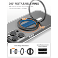 Miniatyrbild 2 av 5: Telefon Grepp Stativ med Utbytbart Elastiskt Fingerloop, Avtagbar Magnetisk Ringhållare Kickstand Loop