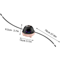 Miniatyrbilde 3 av 5: Bluetooth Smart Hopperep Maskin Cross Cordless Voksen Fitness Trening Barn Automatisk Telling