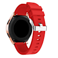 Pikkukuva 1 / 4: Yhteensopiva Galaxy Watch 42 mm:n kanssa raidallinen ranneke - punainen