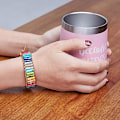 Miniatyrbillede 5 af 5: 7 Chakra armbånd til kvinder med ægte sten læder wrap helbredende perle armbånd kvinder mænd Boho venskabssmykker