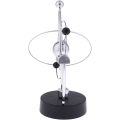 Miniatyrbillede 4 af 5: Elektronisk evighedsmaskine legetøj simulering galakse ring model roterende balance bold fysik videnskab legetøj bedste kontorbord dekoration