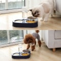 Miniatyrbillede 5 af 5: Katte Hunde Skåle Kat Vandskål, 3i1 Kat Vådt og Tørfoder Skålsæt