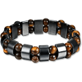 Miniatyrbillede 1 af 5: Magnetisk sundhedsarmbånd Unisex stilfuldt vægttab Hæmatit sten slankende sundt armbånd Smykker