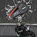 Miniatyrbillede 2 af 5: Hjelm Bluetooth Headset Motorcykel Bluetooth Headset Med Skærm Lang Levetid Rider Vandtæt