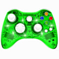 Pikkukuva 1 / 5: Langaton ohjain, joka on yhteensopiva Xbox 360:n kanssa, kaksinkertainen moottorivärähtely, langaton peliohjain, peliohjain