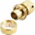 Pikkukuva 2 / 4: 19mm (3/4\") Messinkinen puutarhaletkun pikaliitin puutarhaletkuun (2-pakkaus)