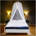 Miniatyrbilde 1 av 5: Myggnetting for seng med oppbevaringspose, pop-up telt/himmelnett | Reise, camping, utendørs camping, innendørs
