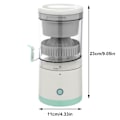 Miniatyrbild 2 av 3: Juice Juicer Trådlös USB Uppladdningsbar Fruktextraktor Kreativ Hållbar Elektrisk Citrus Juicer Köksverktyg
