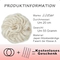 Pikkukuva 4 / 5: Peruukki kuminauhalla, iso nutturaperuukki, 1 kpl Style 4