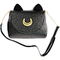 Miniatyrbillede 2 af 5: Kvinders Kawaii Skuldertasker Søde Katteformede Crossbody Tasker Satchel Taske Casual Tasker Pu Læder (Sort)
