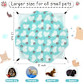 Miniatyrbilde 2 av 5: 2 stk marsvin hamster og varm seng myk matte sett bur hengekøye matter for rotte ilder marsvin ekorn små kjæledyr
