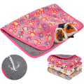 Miniatyrbild 1 av 5: Vattentät marsvinsfilt Tvättbar 3-pack Smådjursfleece Burfoder