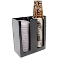 Miniatyrbild 1 av 5: Engångs Dispenser för Pappersmuggar, Akryl Kaffe Mugg och Lock Förvaring Organizer