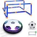 Miniatyrbilde 1 av 3: Barnelekene Hover Soccer Ball Set - Led Light Soccer Games Med 2 Mål Og 1 Barn
