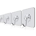 10-pack - Självhäftande krokar / Handdukskrokar - Hängare