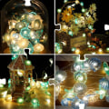 Miniatyrbilde 3 av 5: Osean String Light Havskjell Sjøhest Konkylie Lys Strand String Light LED String Lights Dekorative for Juledekor