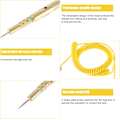 Miniatyrbillede 4 af 5: Bilspændingstester Pen Automotive Circuit Tester Test Probe Test Pen med Vise Clip