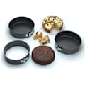 Miniatyrbillede 2 af 5: Kitchen Craft Kageforme med Non Stick Belægning, Sæt med 3, Sort