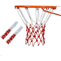 Miniatyrbild 1 av 4: Basketbollnät Heavy Duty Basketbollnät Ersättning Passar Standard Inomhus eller Utomhus Fälg, 2-Pack