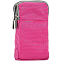 Pikkukuva 2 / 5: Matkapuhelimen vyölaukku, crossbody-matkapuhelinlaukku, ulkoilmatkan nylon olkalaukku, vyölenkillä ja karabiinihaalla rose Red 9*16.5*3.0CM