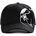 Miniatyrbillede 2 af 5: Herre Baseball Cap, Bomulds Udendørs Sports Cap Cool Skull Bag Button Cap Mænd Kvinder