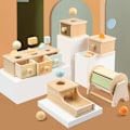 Miniatyrbild 3 av 3: Snurrande Trumma, Babyleksaker, Montessori Leksaker För Bebisar 6-12 Månader, Sensoriska Leksaker För Bebisar, Babyleksaker 6 Månader Plus