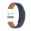 Pikkukuva 5 / 5: Hihna Honor Magic Watch / Watch GS3 - Joustava magneettinen kiinnitys Navy