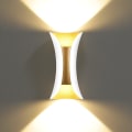 Miniatyrbillede 1 af 4: 10W Kreativ Moderne LED Væglampe Væg Lys Vandtæt IP65 Aluminium LED Væg Vasker Indendørs Udendørs Soveværelse Stue