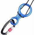 Miniatyrbild 2 av 4: Downhill Equipment Rappelling Descender Hög styrka Säker 35KN Aluminium Klätter Figur 8 Klätterutrustning för Utomhusrekreation Klippklättring