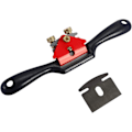 Miniatyrbilde 2 av 5: Justerbar SpokeShave med flat bunn og metallblad Trebearbeidingsverktøy med 4-delt høvel