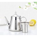 Miniatyrbillede 4 af 5: 1200ml, Rustfrit Stål Tekande med Aftagelig Infuser, Komfur Tekande