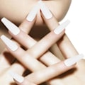 Miniatyrbilde 5 av 5: Matte Akryl Falske Negler Tips Kit Set 100 Stykker Falske Fingernegler Forlengelse Lang  Kiste Ballerina Full Dekning DIY Dekorasjoner white
