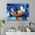 Miniatyrbilde 2 av 2: Skilt / Maleri - Sonic - 59x42 cm - A2 - Veggdekorasjon multicolor