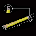 Miniatyrbillede 4 af 5: Neonfarver Ultralyse Selvlysende Glow Stick Rør Snøre Premium Fluorescerende Stænger, 6 Tommer, 6 stk., Flerfarvet