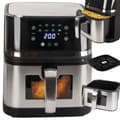 Fettfri airfryer stor fritös för bakning 2400w 10l