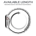 Miniatyrbillede 4 af 4: Kompatibel med Apple Watch-rem, udskiftning i rustfrit stål, 38/40/41mm