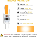 Miniatyrbild 2 av 5: G4 LED 3W 12V AC/DC Glödlampor, G4 3W LED 30W Ekvivalent Halogen Glödlampa, 300LM, Varm Vit 2700K, Icke-Dimbar, 5-Pack