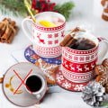 Miniatyrbild 4 av 5: Diamantmålning Underlägg, 8 st Jul Diamantmålning Underlägg med Hållare för Jul Heminredning