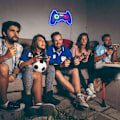 Miniatyrbillede 4 af 5: LED Neon Gaming Skilt - Gamepad Form Lys til Teenagedrenges Spilrum, Soveværelser - Gamer Gave