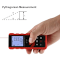 Miniatyrbild 4 av 5: 50M/165ft Laseravståndsmätare, NOYAFA Tyst Laseravståndsmätare, M/in/Ft Enhet Växling, Bakgrundsbelyst LCD-skärm