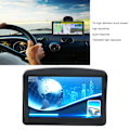 Miniatyrbild 3 av 8: Universal 7-tums GPS-navigator för bil med högupplöst pekskärm och fäste för lastbil