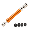 Miniatyrbild 2 av 2: 100mm Aluminium Alloy Justerbar Hex Drivaxel Tillbehör för 1/10 Crawler RC Bilorange