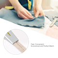 Miniatyrbild 8 av 8: Tejptillverkare 5 storlekar tygbandstillverkare maskin set DIY quiltning fållverktyg kit för hushåll 12MM gul