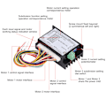 Miniatyrbild 6 av 8: Steppermotor-drivrutin 4-fas 5-tråds unipolär höghastighetsmotorstyrenhet SMD1524M32STV10