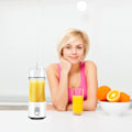 Miniatyrbild 5 av 5: Bärbar Juice Blender, Trådlös & Portabel Design, Uppladdningsbar med USB-port, Stark Mixningskraft för Färska Juicer & Smoothies, BPA-Fri