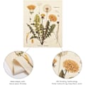 Miniatyrbild 6 av 7: 3 st blommor gobeläng väggbonad - vilda blommor växt blommor gobeläng identifiering referens diagram liten gobeläng för sovrum vardagsrum (gobeläng