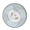 Miniatyrbild 7 av 8: Runt Elektriskt Fläktskydd Dammskydd för Stativfläkt Sommar Tvättbart Dammtätt Säkerhetsfläktskydd Nät Mesh för Barn Panda L 45cm / 17.7in